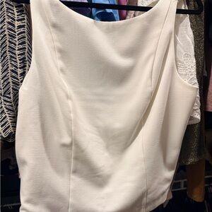 Express Off-White Women's Tank Top